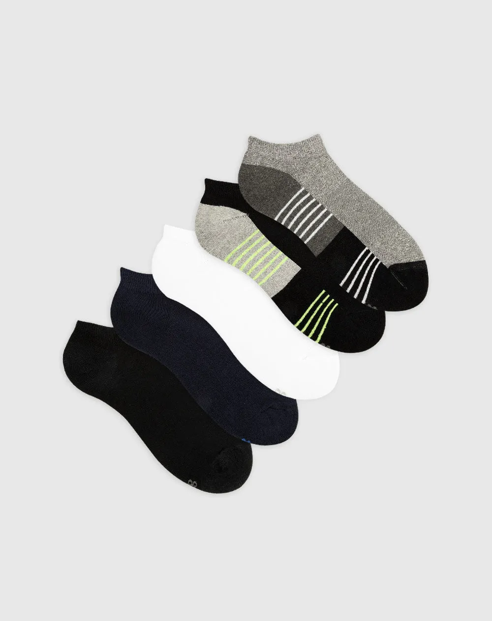 Medias hombre tobillera corta algodón pack x5 surtido sold by Gef