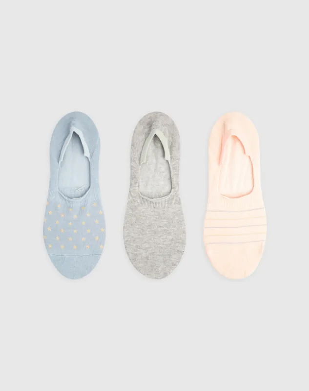 3 pares de medias baletas surtido sold by Gef