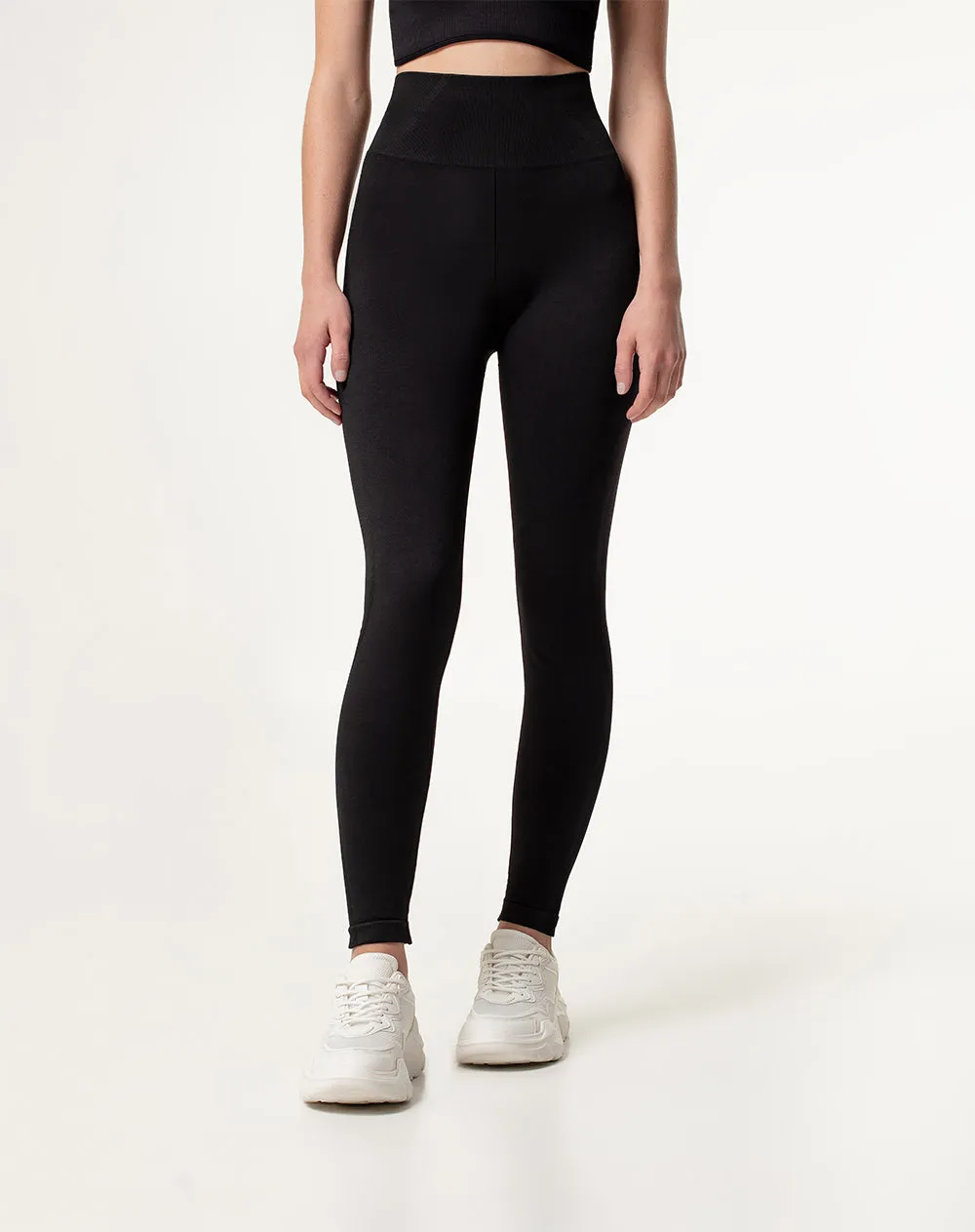 Legging deportivo secado rápido negro mujer sold by Gef product image thumbnail 3