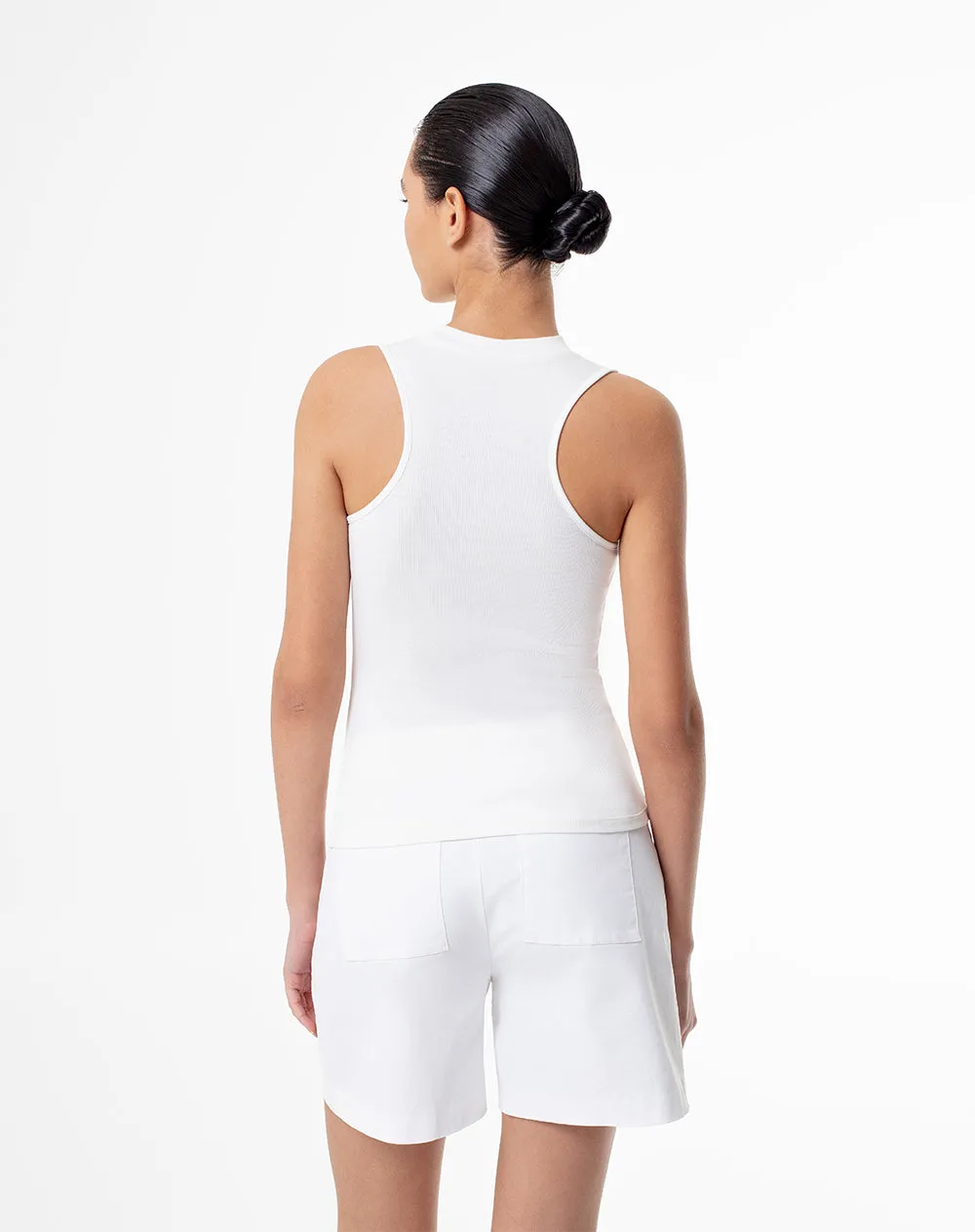 Camiseta Lonut fitted fit blanca sold by Gef product image thumbnail 2