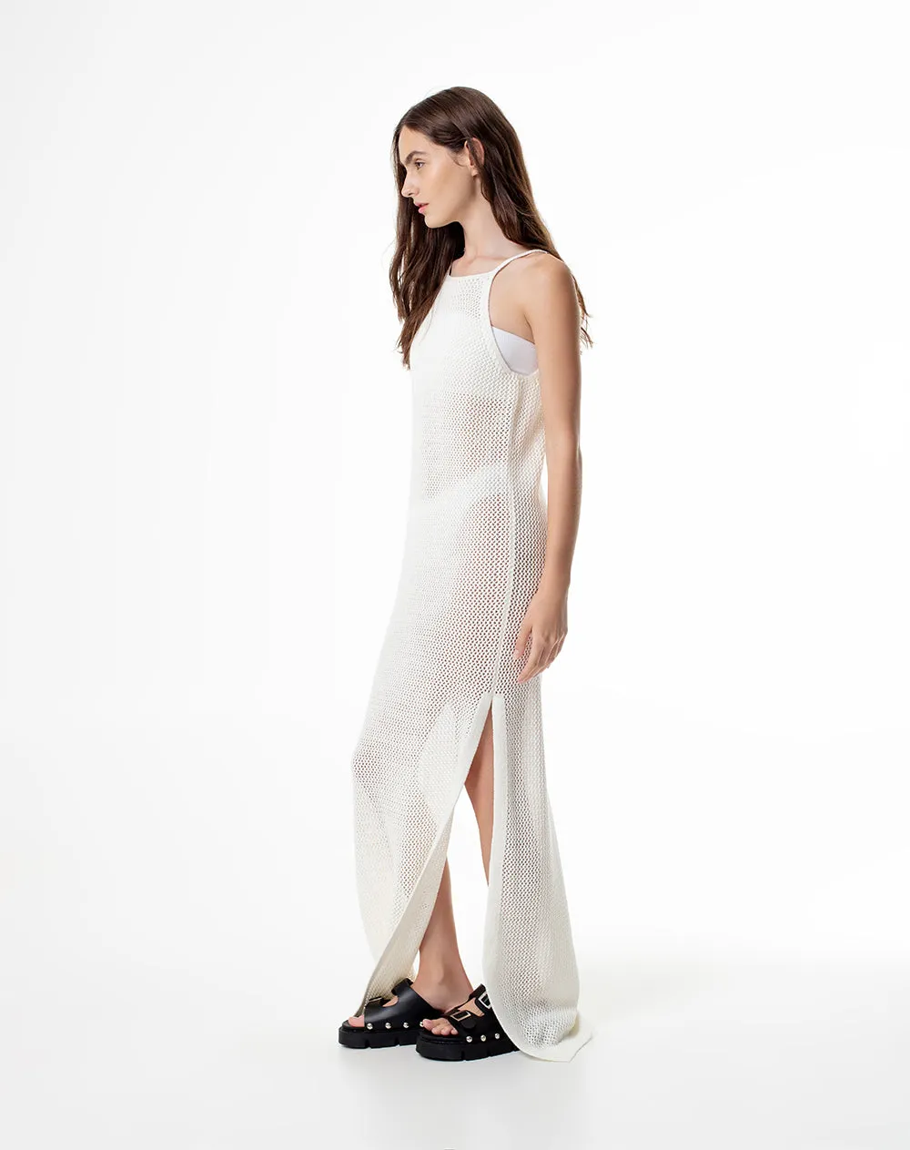 Vestido largo habano sold by Gef product image thumbnail 3