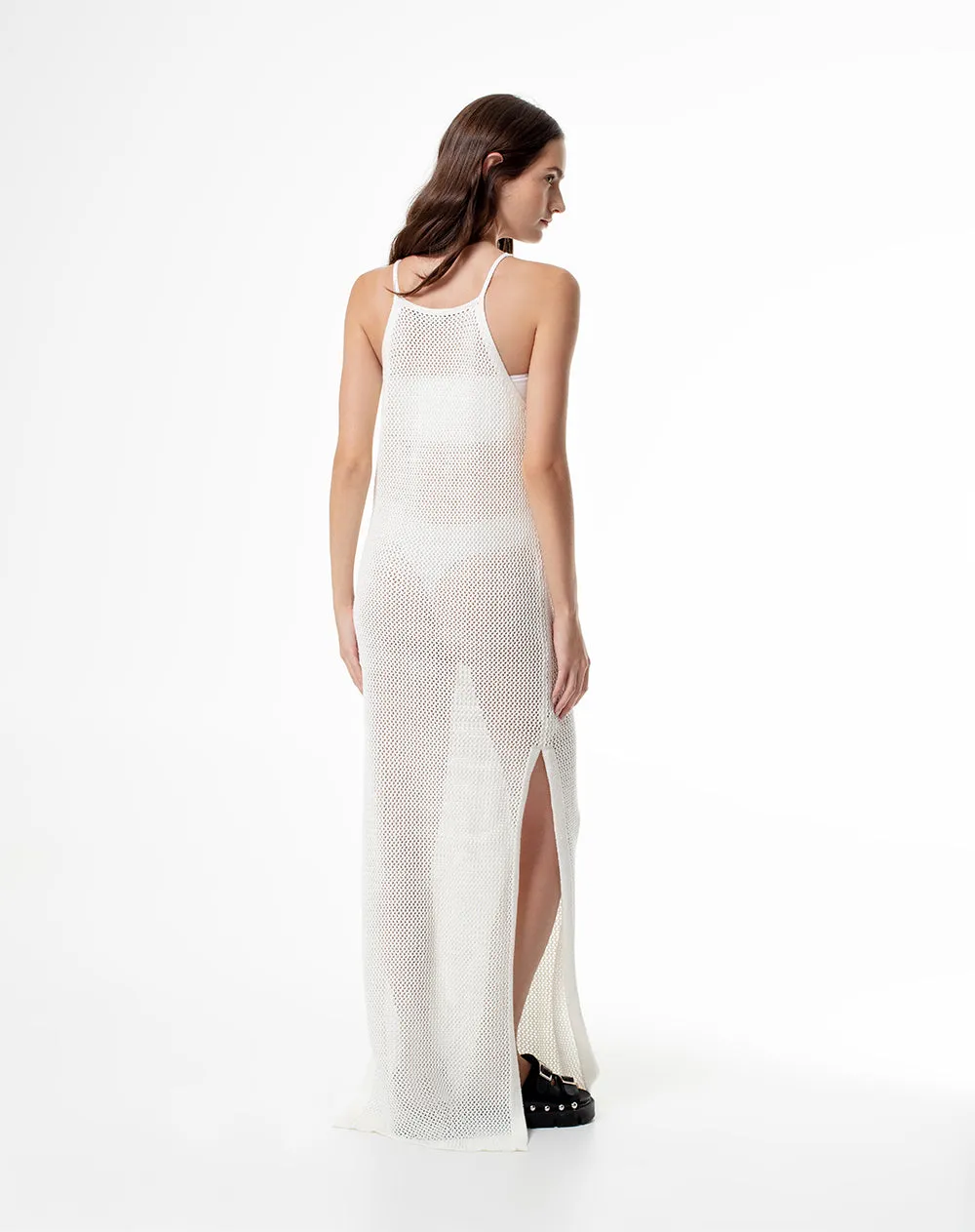 Vestido largo habano sold by Gef product image thumbnail 2