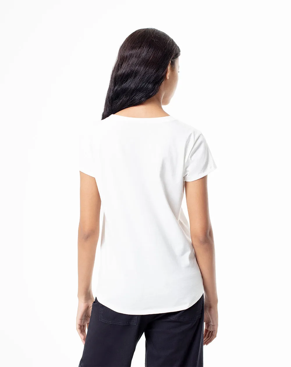 Camiseta regular algodón habana mujer sold by Gef product image thumbnail 2