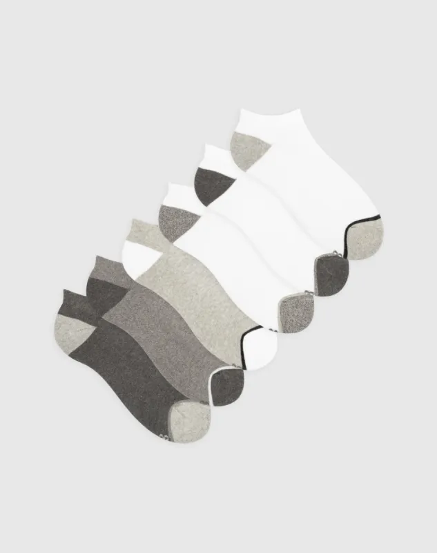 Medias hombre tobillera corta algodón pack x6 surtido sold by Gef