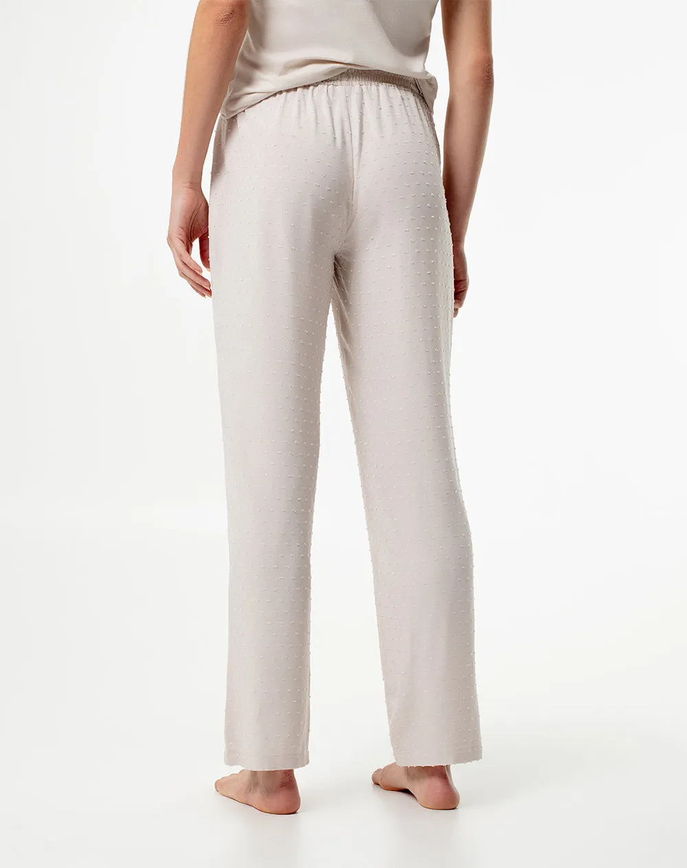 Pantalón regular fit tiro medio arena sold by Gef product image thumbnail 2