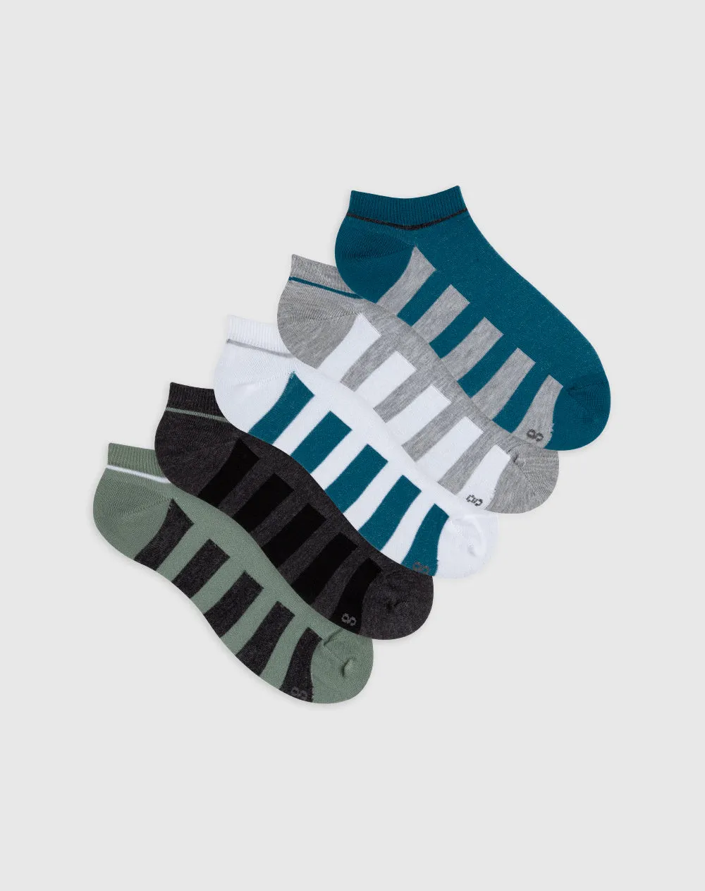 Medias hombre tobillera corta pack x5 surtido sold by Gef