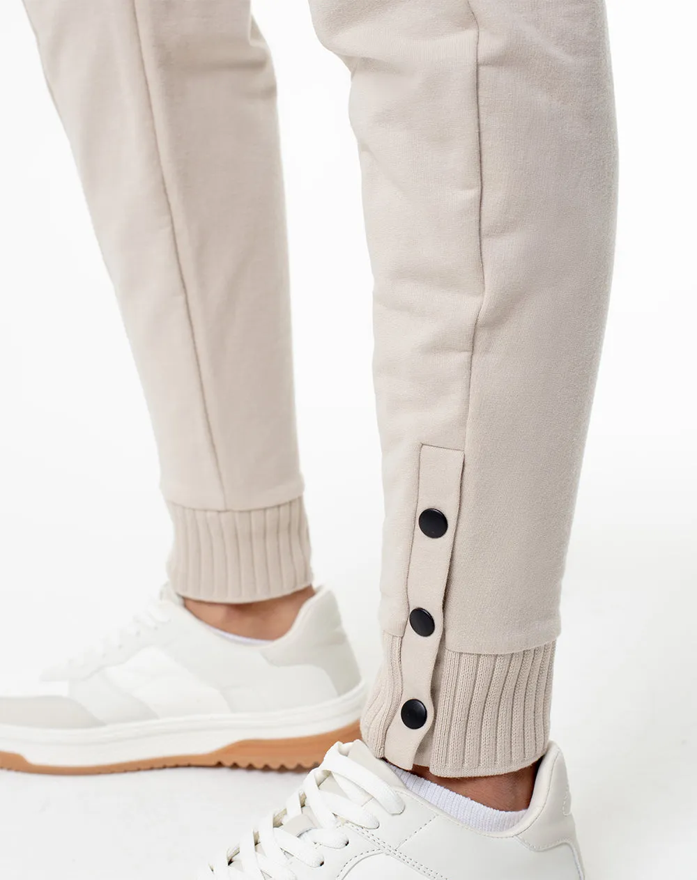 Jogger tiro medio algodón arena+ mujer sold by Gef product image thumbnail 4