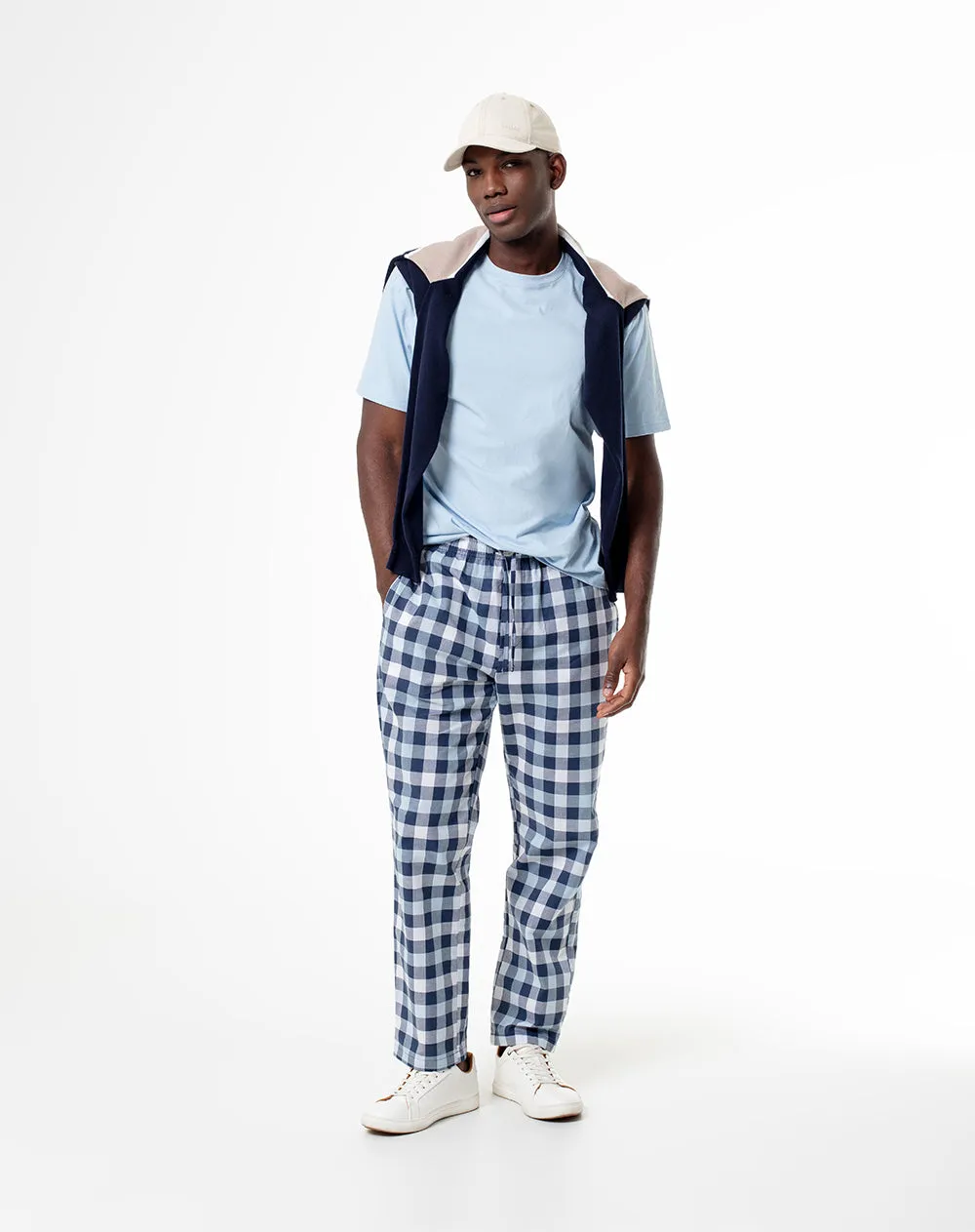 Pantalón de pijama hombre algodón cuadros sold by Gef product image thumbnail 5