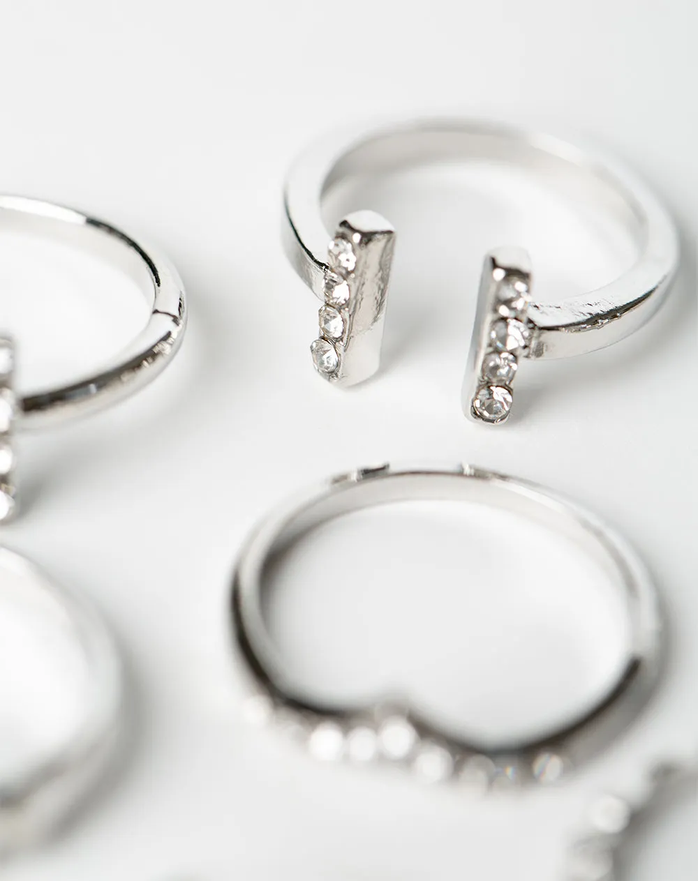 Set de anillos plateados sold by Gef product image thumbnail 2