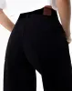 Pantalón loose fit tiro medio en drill negro sold by Gef