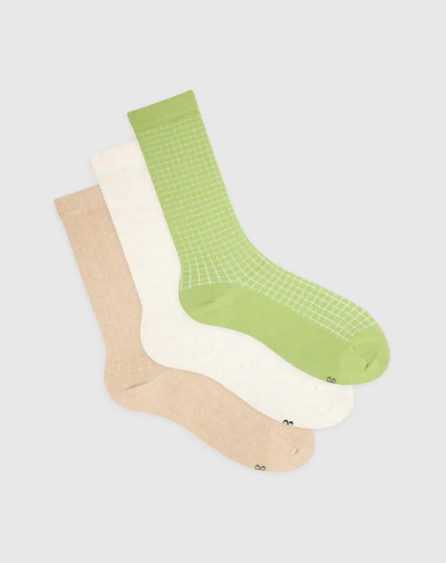 3 pares de medias largas surtido sold by Gef