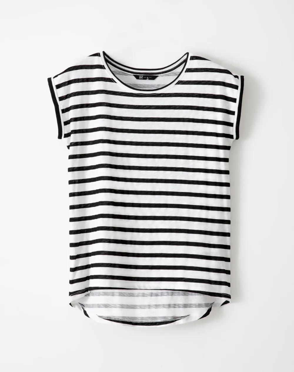 Camiseta regular algodón rayas mujer sold by Gef product image thumbnail 5