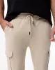 Jogger regular fit tiro medio khaki sold by Gef