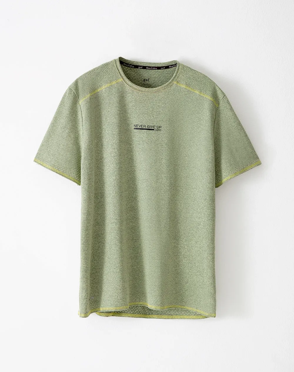 Camiseta deportiva hombre control humedad verde sold by Gef product image thumbnail 5