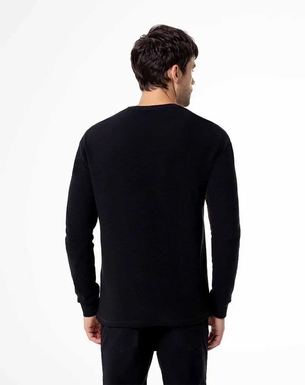 Camibuzo regular algodón negro hombre sold by Gef product image thumbnail 2