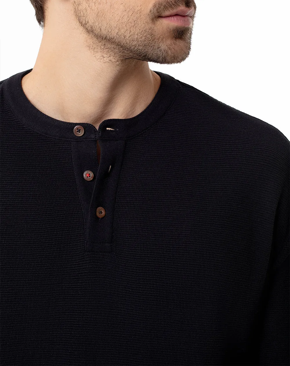 Camibuzo regular algodón negro hombre sold by Gef product image thumbnail 3