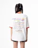 Camiseta oversized fit manga corta vainilla sold by Gef