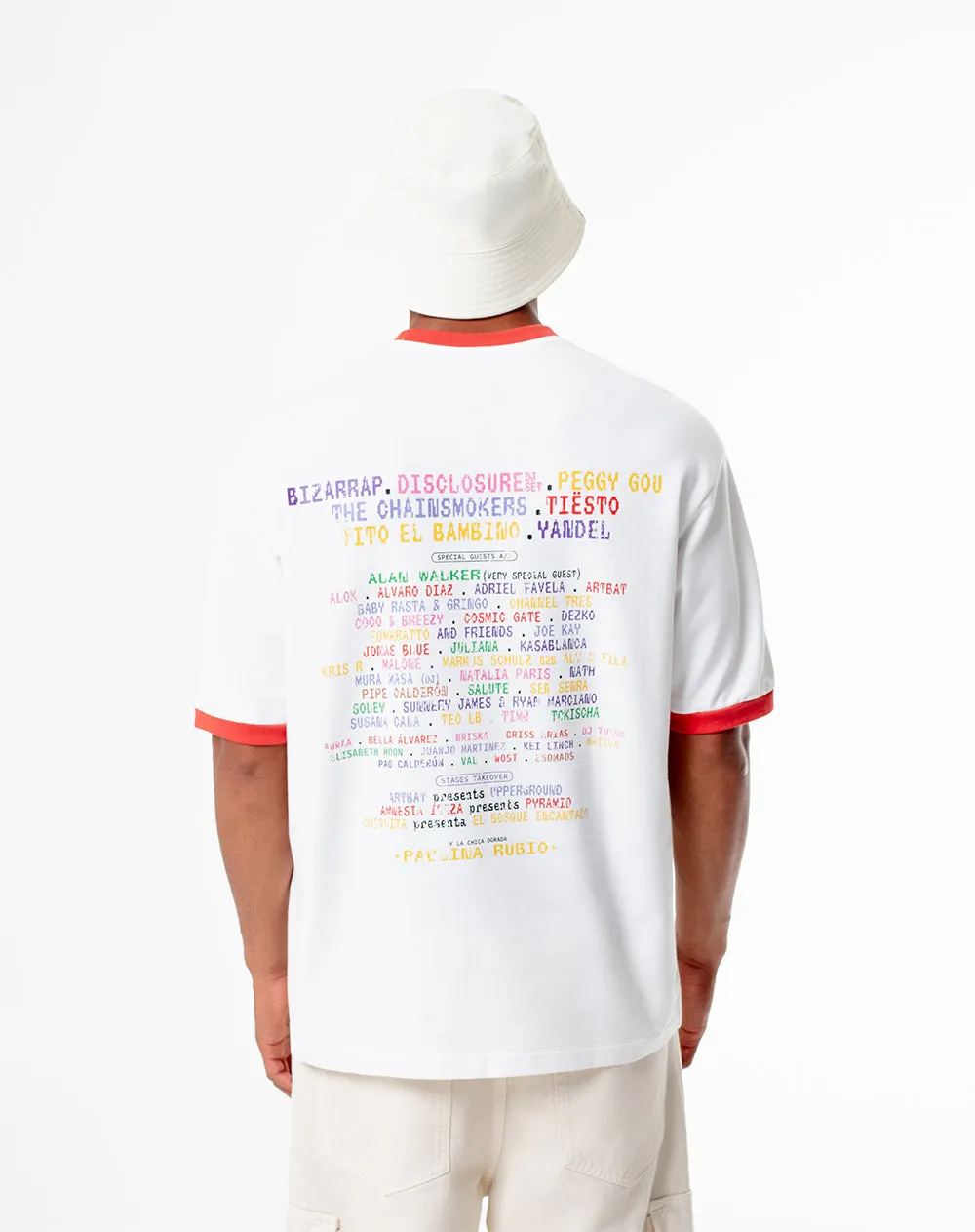 Camiseta oversized fit manga corta vainilla sold by Gef product image thumbnail 4