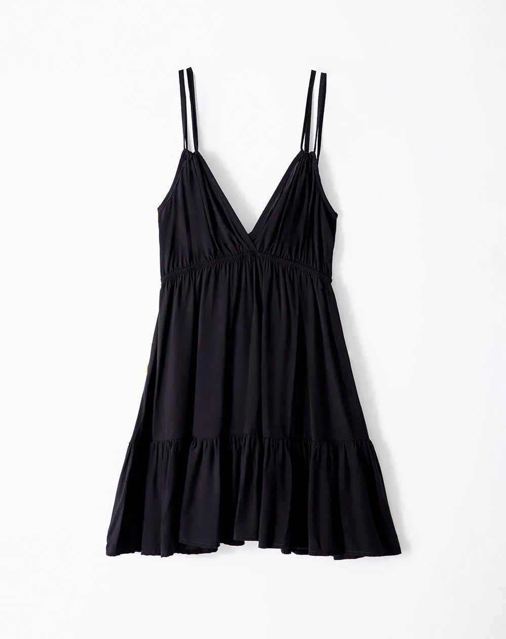 Vestido corto escote profundo negro mujer sold by Gef product image thumbnail 5