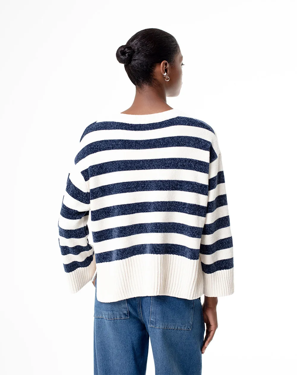 Suéter oversize rayas mujer sold by Gef product image thumbnail 2