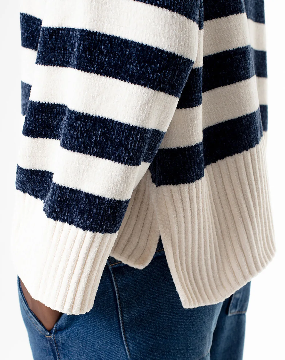 Suéter oversize rayas mujer sold by Gef product image thumbnail 3