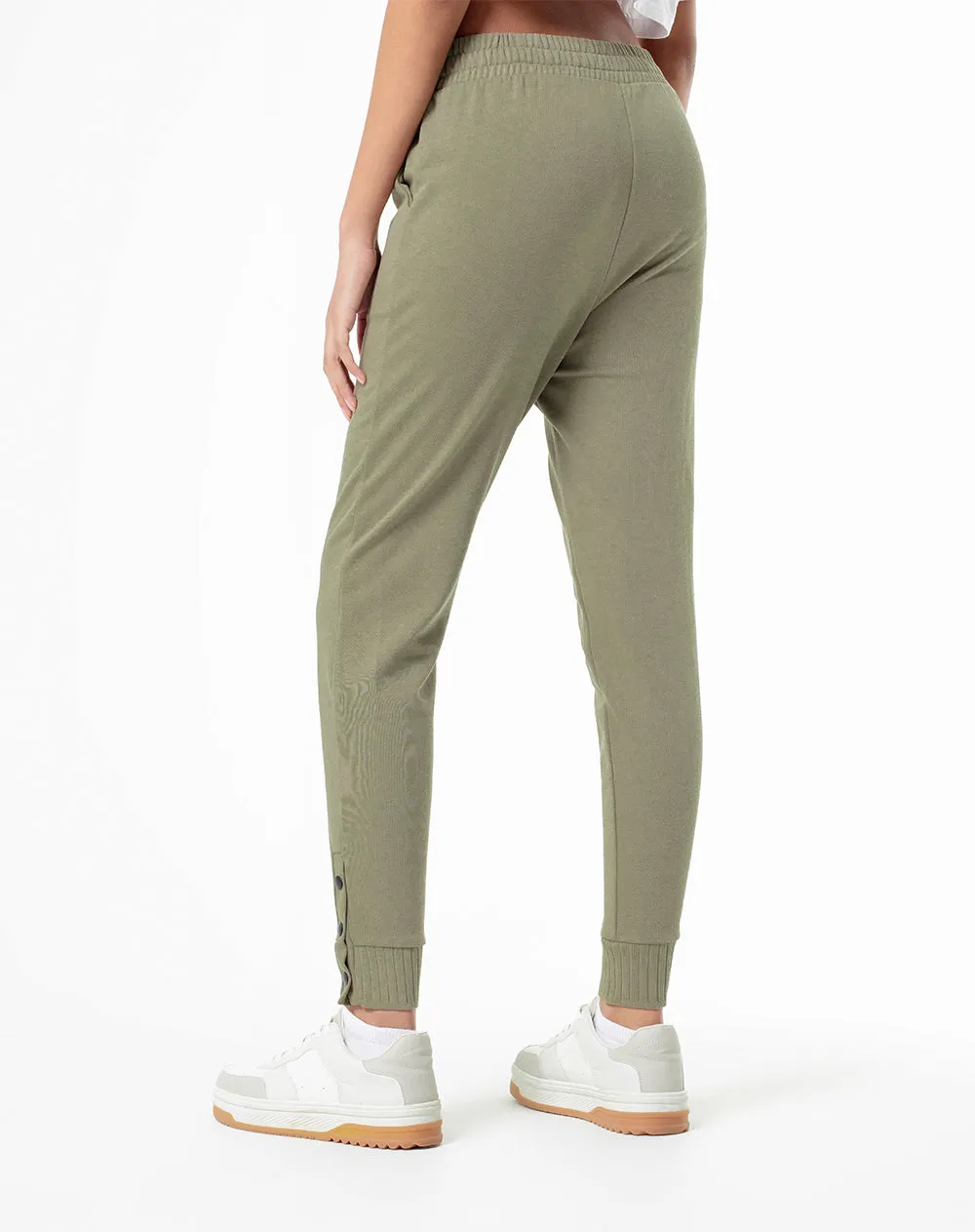 Jogger slim fit tiro medio verde sold by Gef product image thumbnail 2