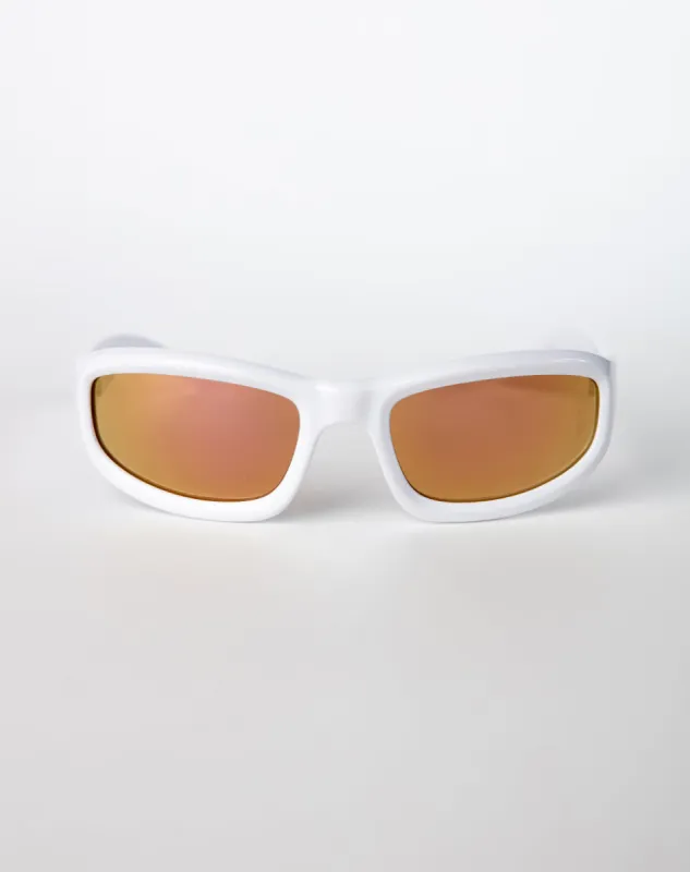 Gafas blanco sold by Gef