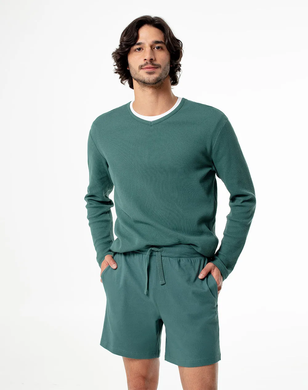 Bermuda Vivant Vivant regular fit verde medio sold by Gef product image thumbnail 3