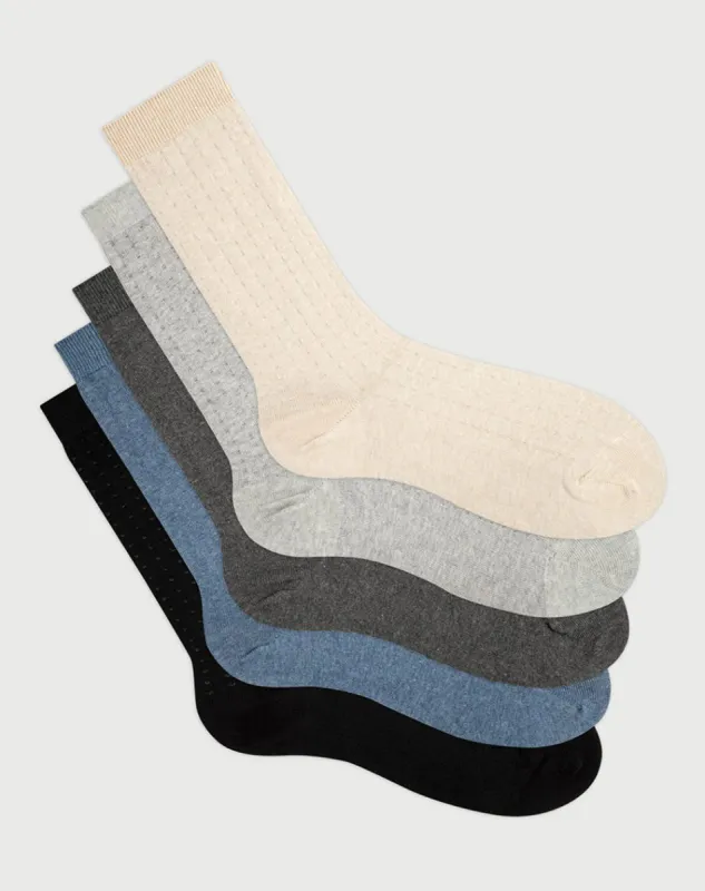 Medias mujer largas pack x5 surtido sold by Gef