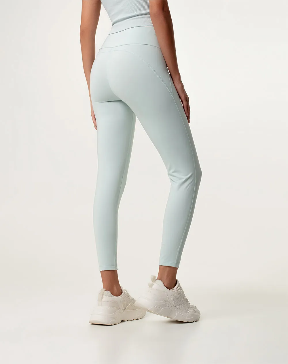 Legging tiro medio azul sold by Gef product image thumbnail 2