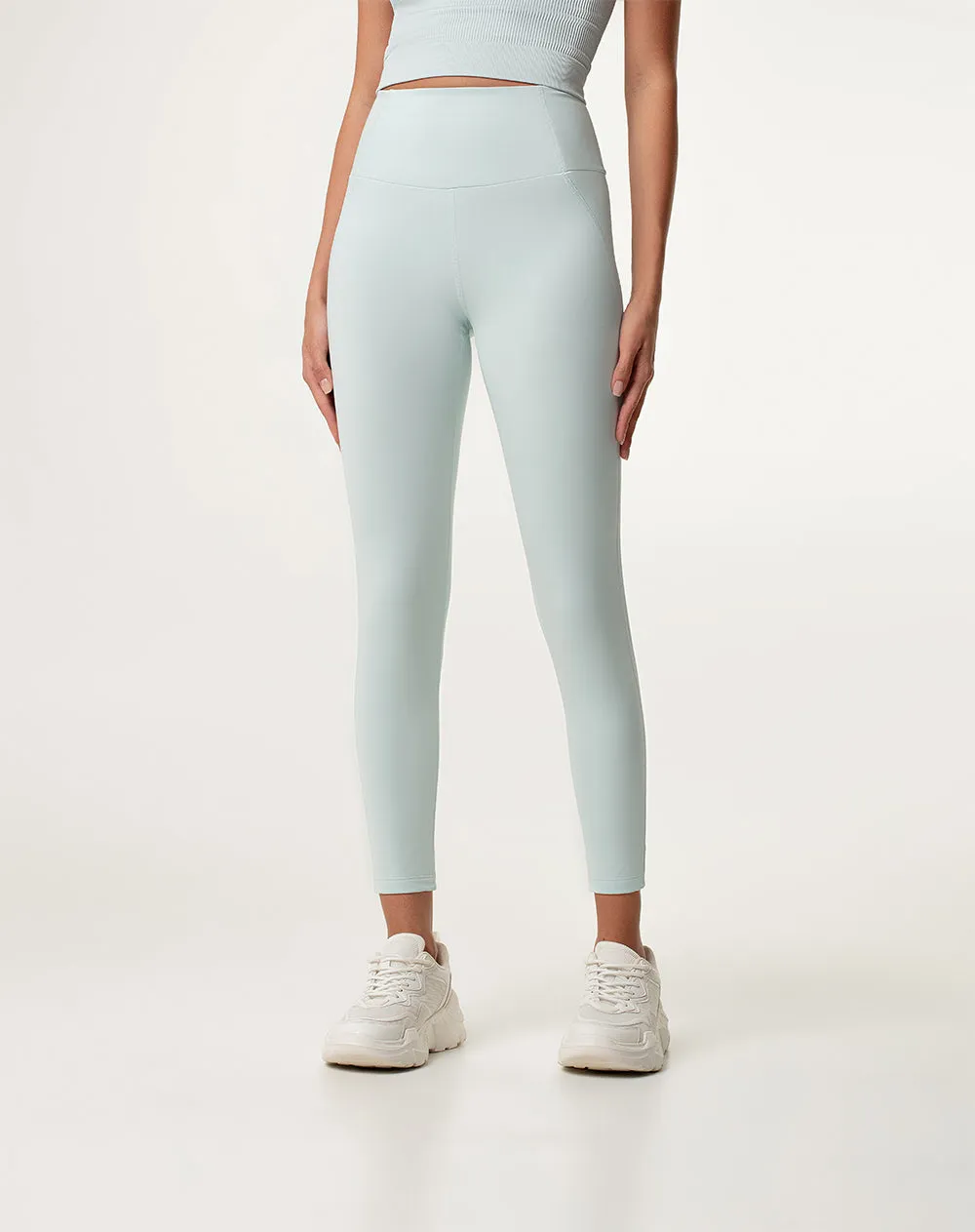 Legging tiro medio azul sold by Gef product image thumbnail 3