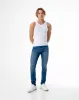 Jean skinny fit tiro medio indigo sold by Gef