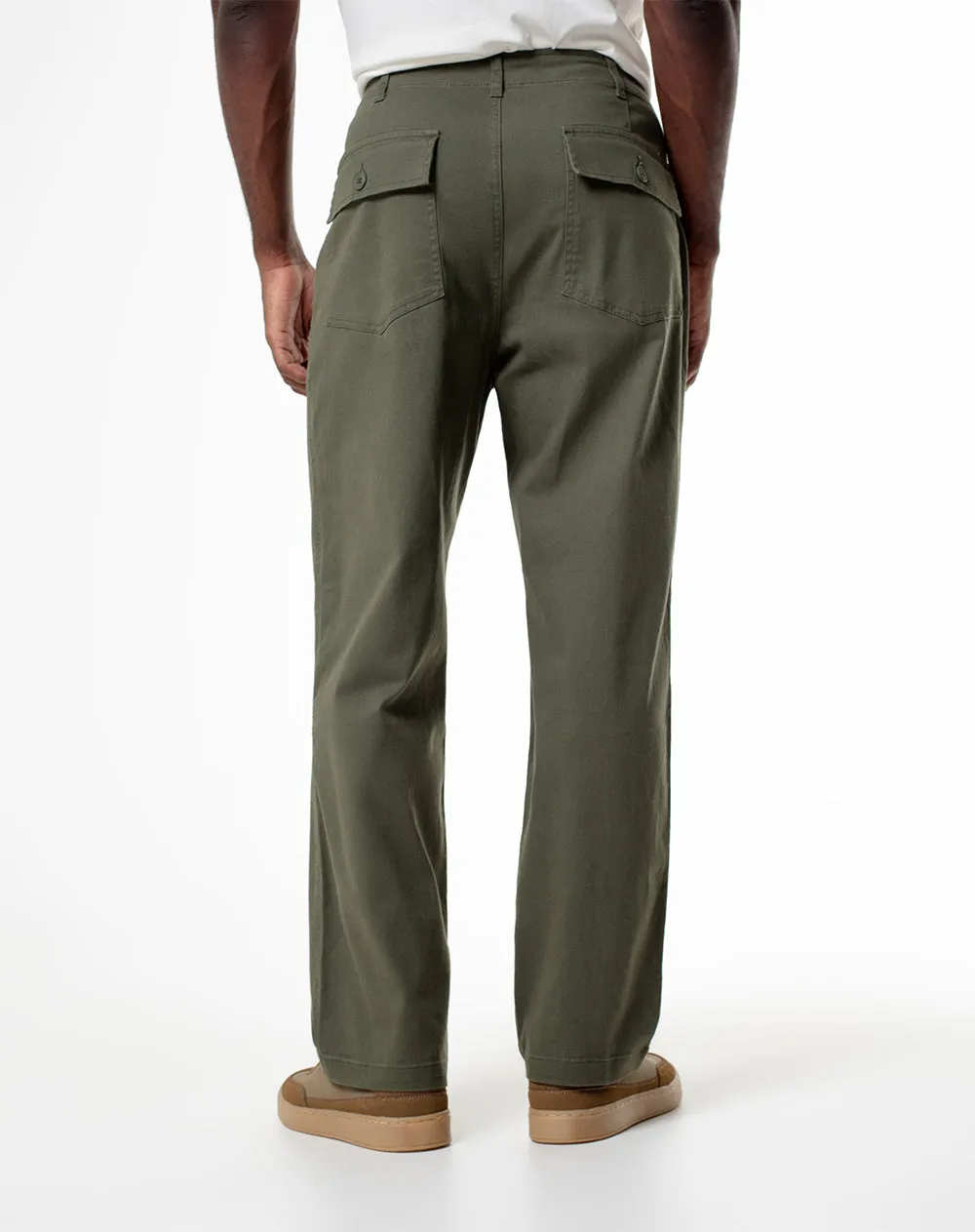 Pantalón regular algodón verde hombre sold by Gef product image thumbnail 2