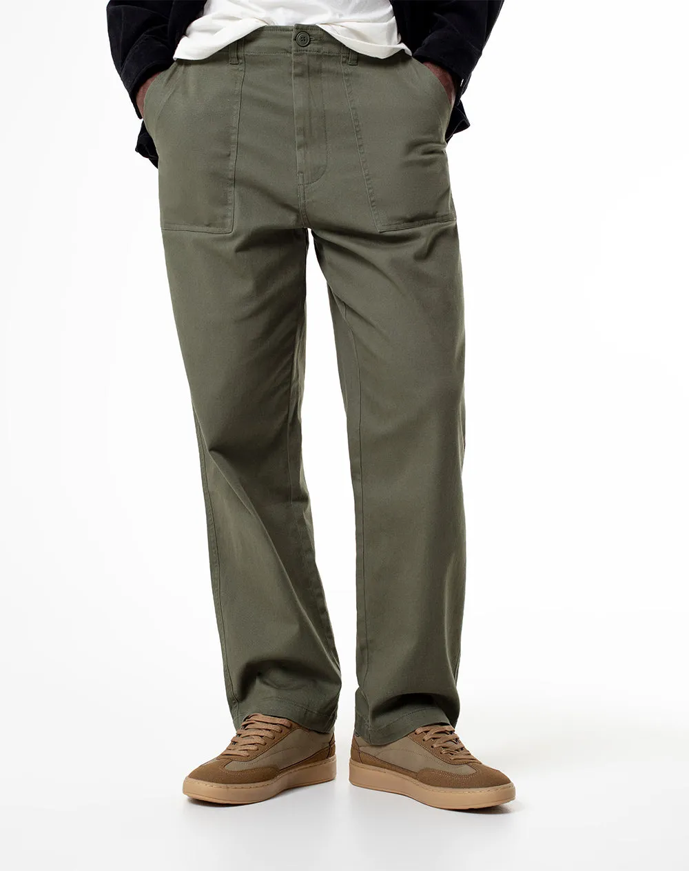 Pantalón regular algodón verde hombre sold by Gef product image thumbnail 3