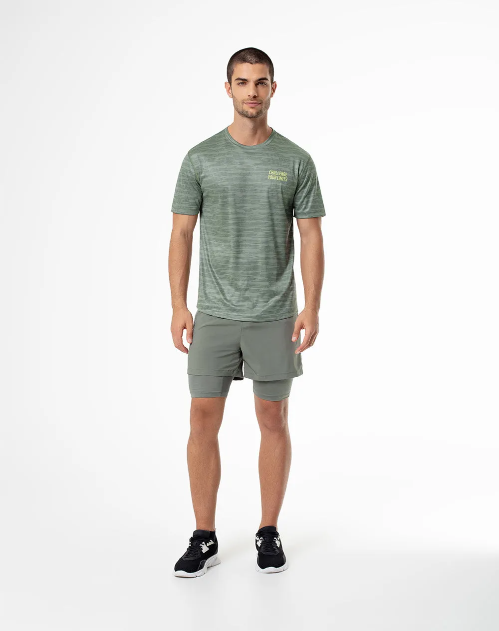 Camiseta deportiva control humedad verde hombre sold by Gef product image thumbnail 4
