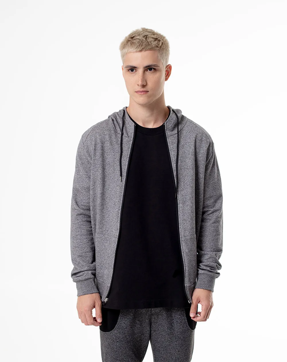 Chaqueta regular algodón gris hombre sold by Gef