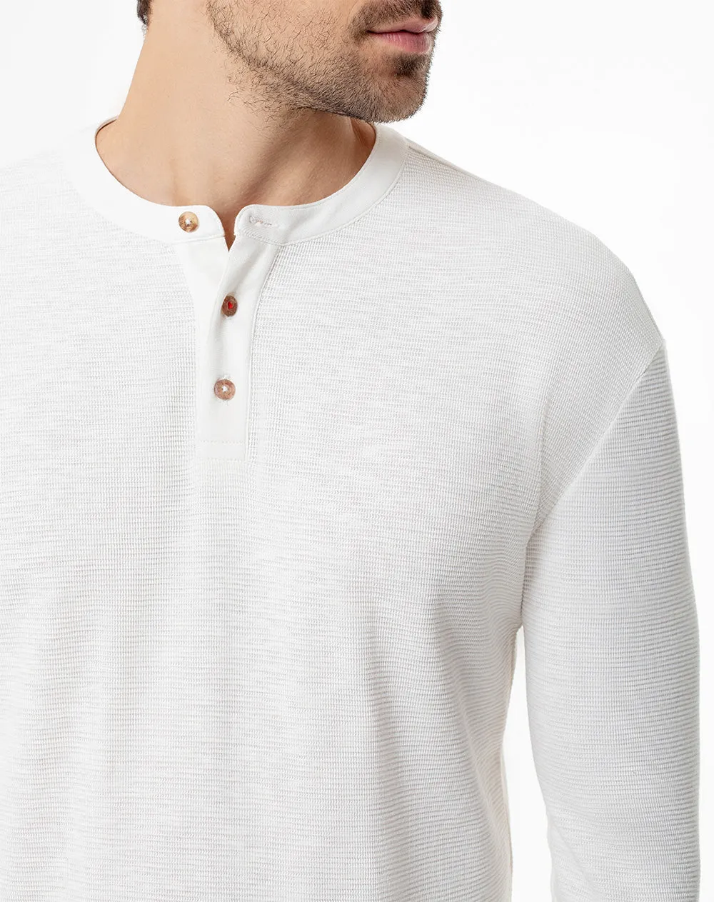 Camibuzo regular algodón vainilla hombre sold by Gef product image thumbnail 3