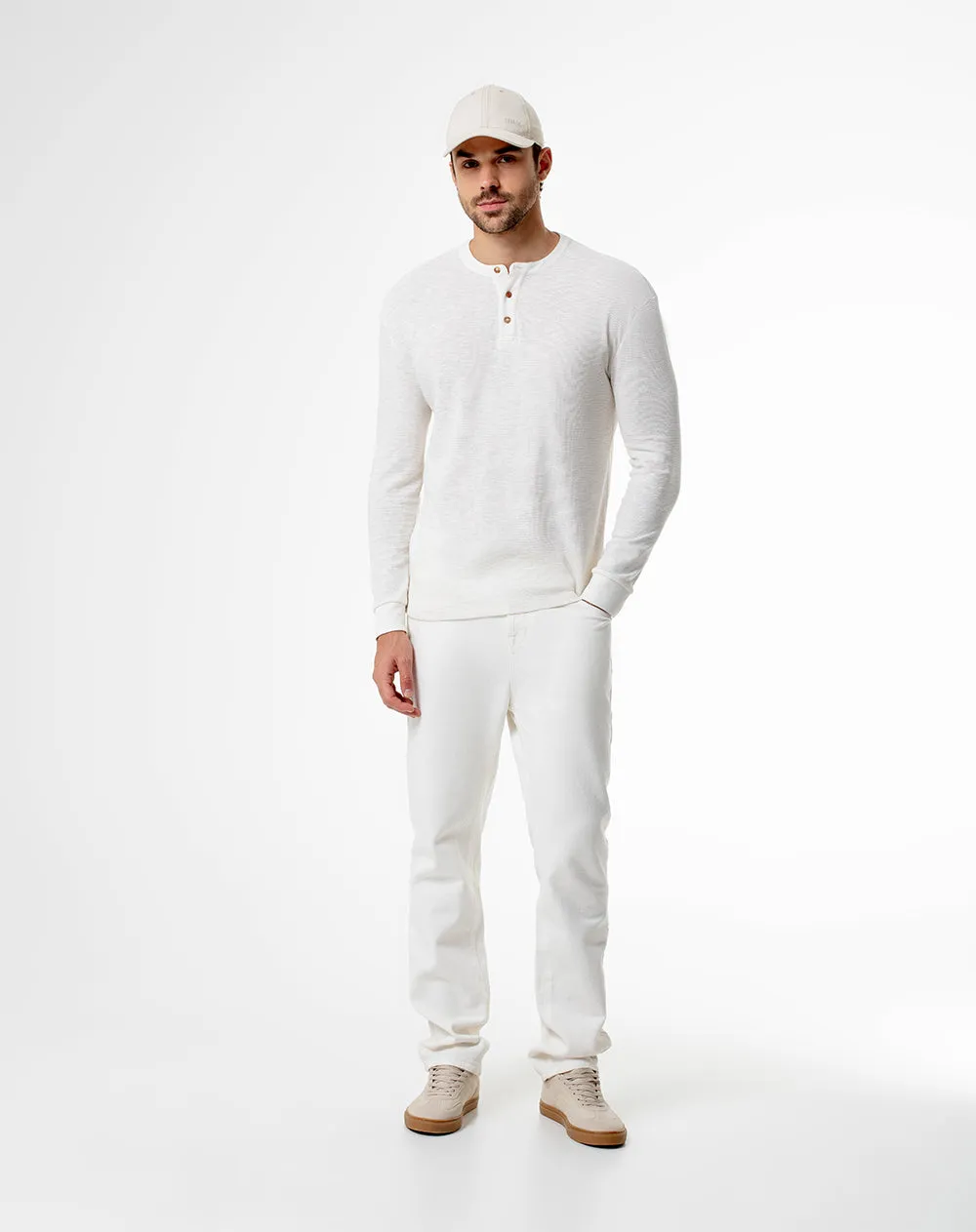 Camibuzo regular algodón vainilla hombre sold by Gef product image thumbnail 4