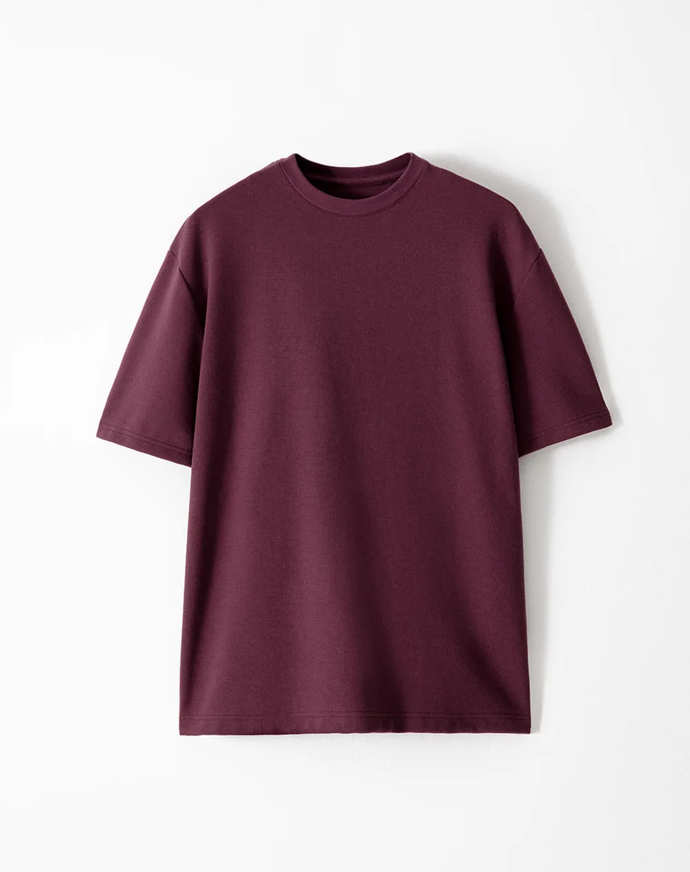 Camiseta oversized vino tinto hombre sold by Gef product image thumbnail 5