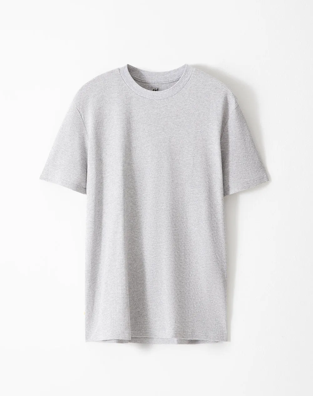 Camiseta regular algodón gris hombre sold by Gef product image thumbnail 5