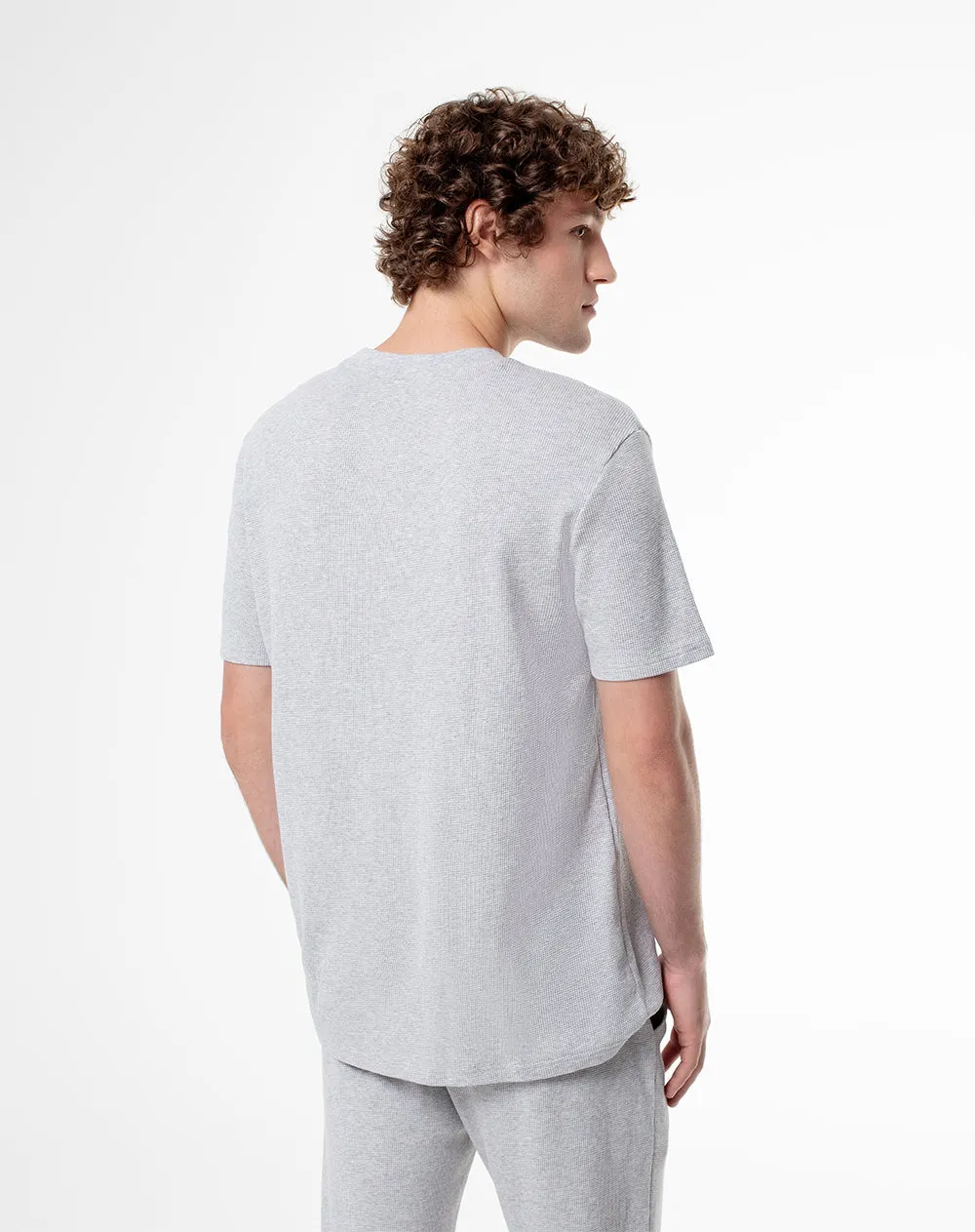 Camiseta regular algodón gris hombre sold by Gef product image thumbnail 2