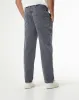 Jean regular fit tiro medio gris sold by Gef