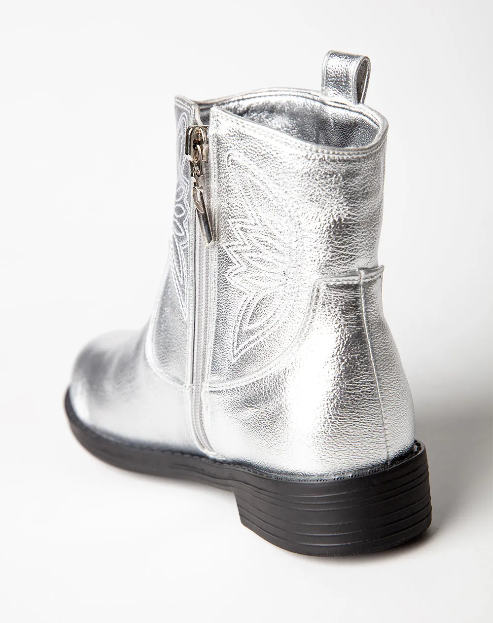 Botas caña baja plateado sold by Gef product image thumbnail 4