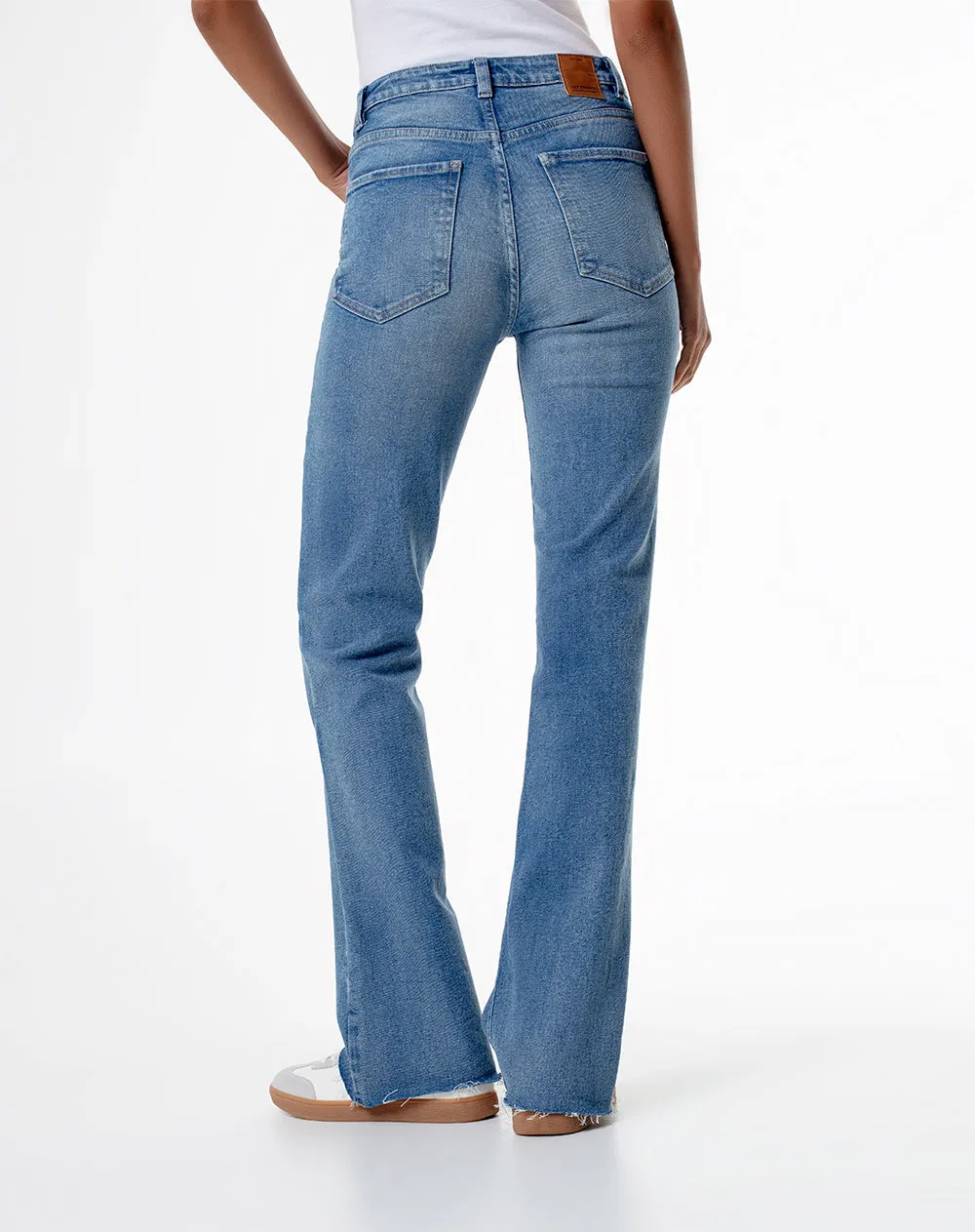 Jean flare índigo medio mujer sold by Gef product image thumbnail 2