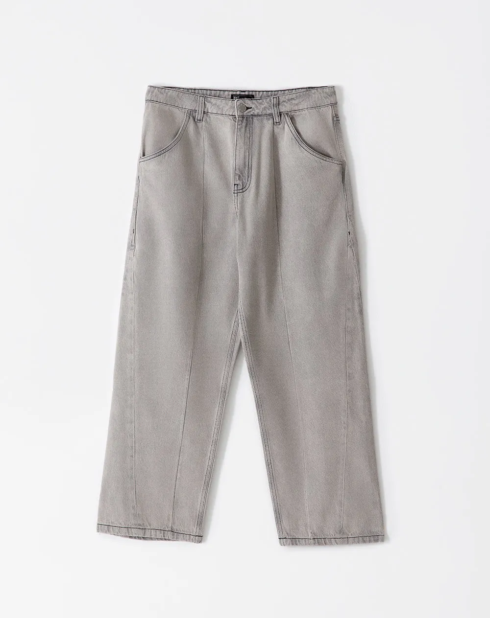 Jean loose fit tiro medio denim gris sold by Gef product image thumbnail 5