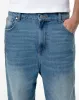 Jean Auziv oversized fit tiro medio indigo sold by Gef
