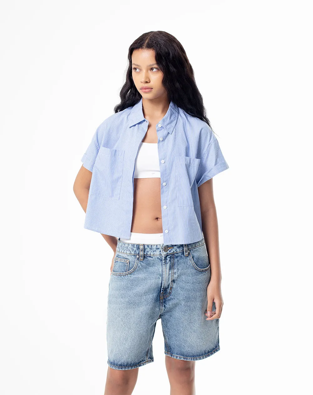 Bermuda regular fit índigo medio sold by Gef product image thumbnail 3