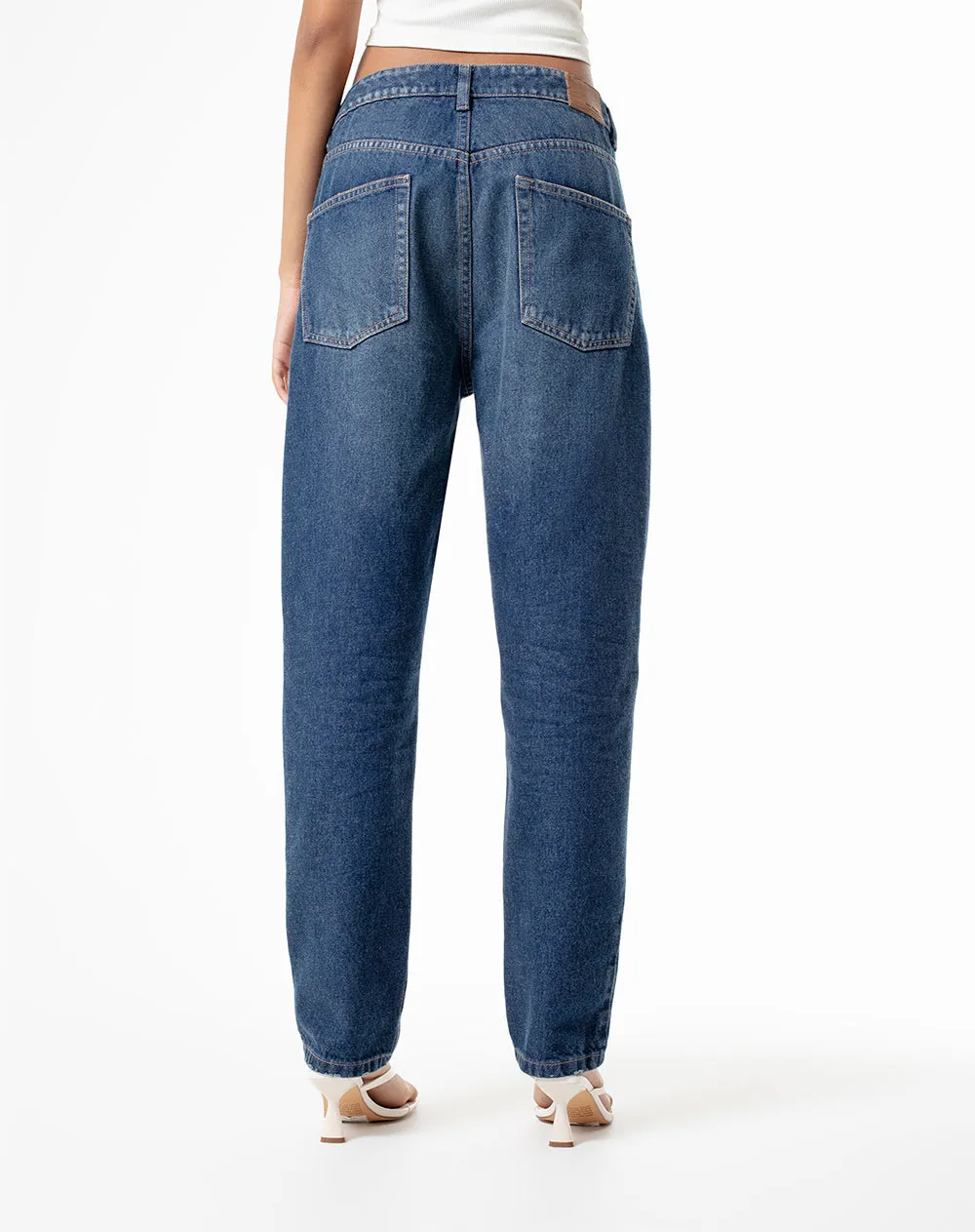 Jean regular fit tiro medio indigo oscuro sold by Gef product image thumbnail 2