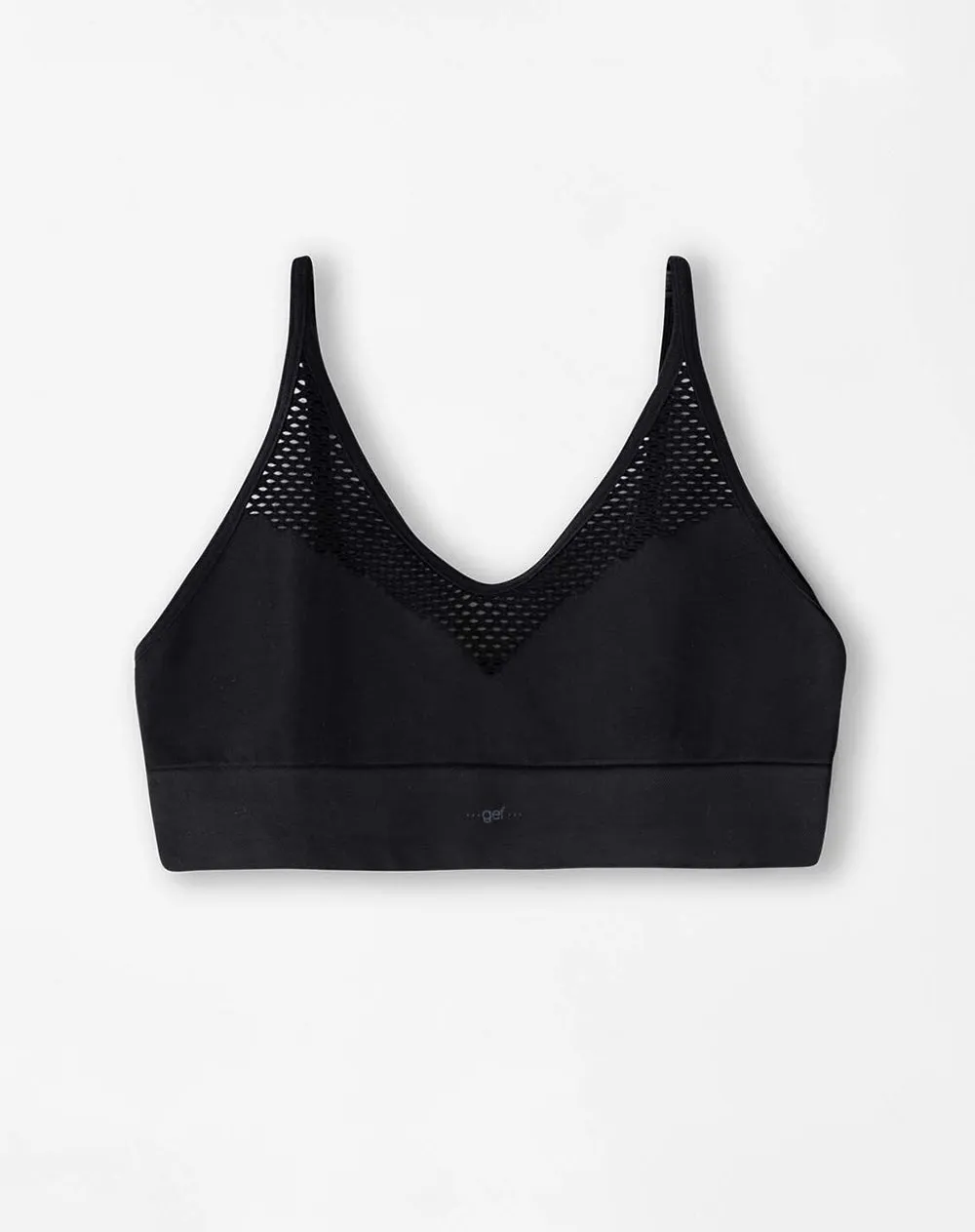 Top en tiras delgadas soporte medio negro sold by Gef product image thumbnail 5