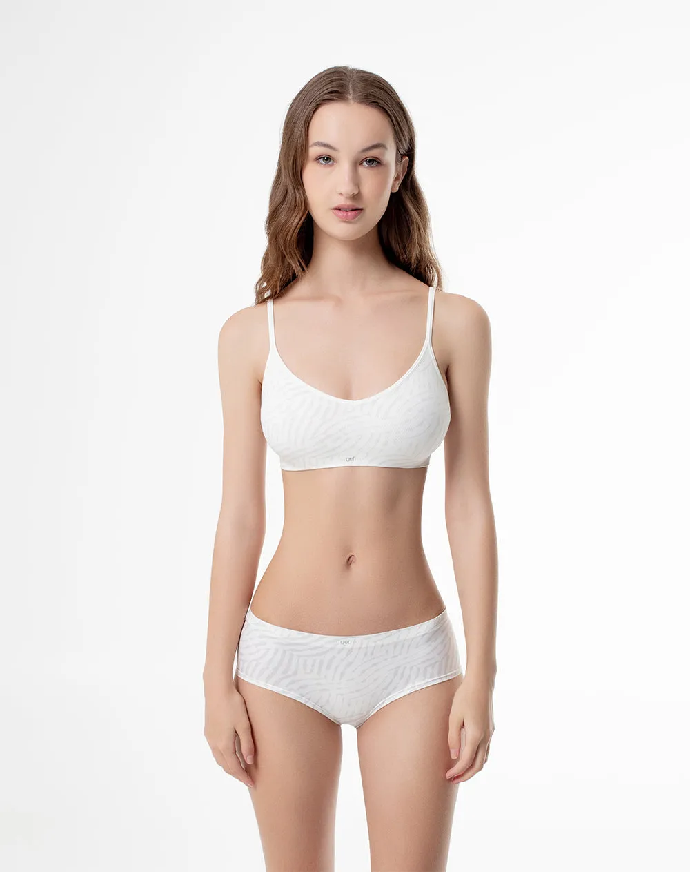 Top en tiras delgadas soporte medio crudo estampado sold by Gef product image thumbnail 3